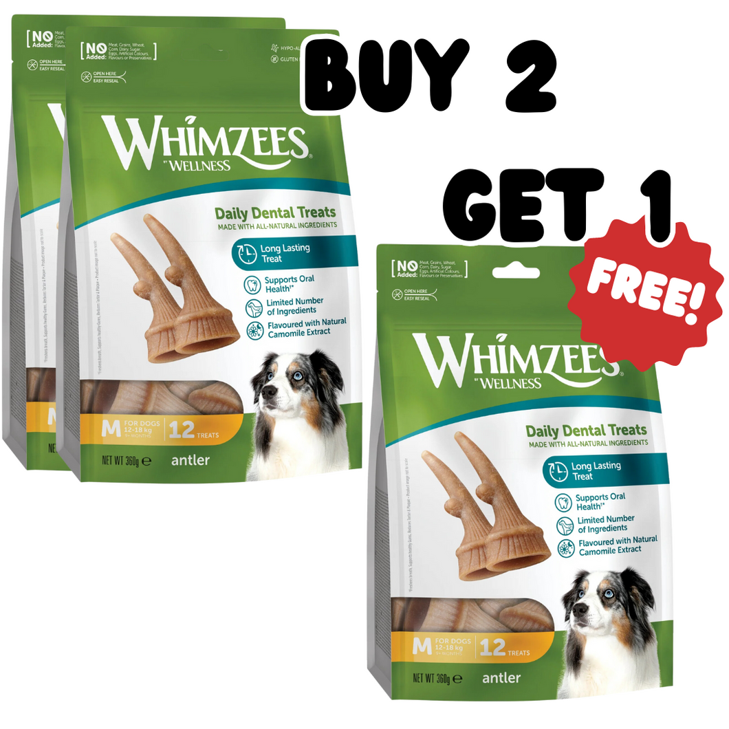 BUY 2 x ANTLER MD 12pcs/Value Bag + GET 1 x FREE ANTLER MD 12pcs/Value Bag