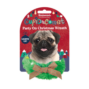 Party on Christmas Wreath