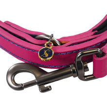 Load image into Gallery viewer, Rosewood Joules Pink Leather Dog Lead